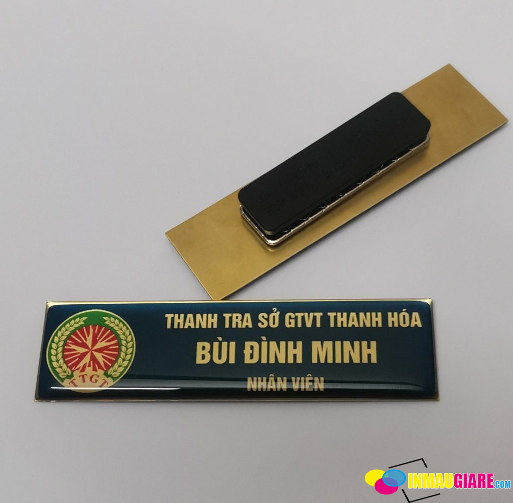 Làm Huy Hiệu Nam Châm Cài Áo Giá Rẻ, Lấy Ngay tại Hà Nội