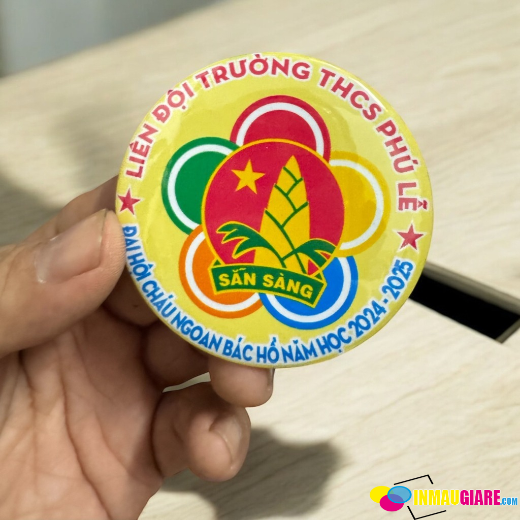 iN Huy Hiệu Nhựa Giá Rẻ - iN Nhanh, Đủ Mọi Kích Thước