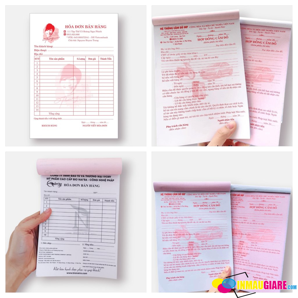 Cách Bảo Quản Hóa Đơn Bán Lẻ Giấy Carbonless Bền Màu
