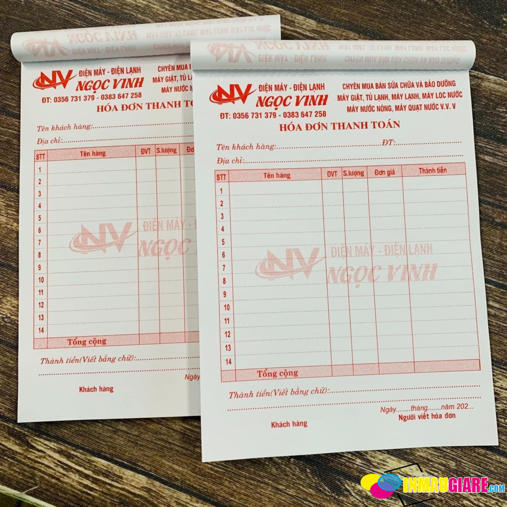Những Yếu Tố Cần Có Trên Mẫu iN Hóa Đơn Bán Lẻ Cho Shop Nhỏ