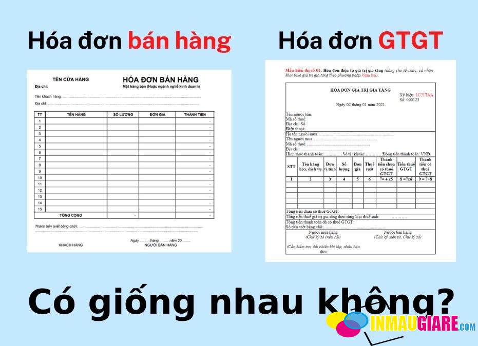 Phân Biệt Hóa Đơn Bán Lẻ Và Hóa Đơn Giá Trị Gia Tăng (VAT)