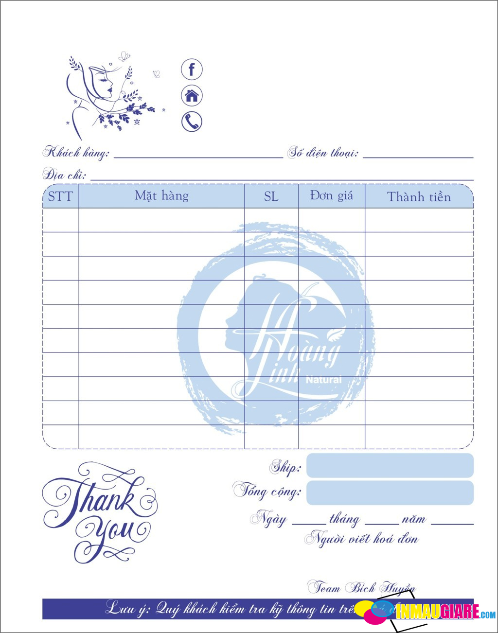 Tại Sao Các Shop Thời Trang Và Mỹ Phẩm Cần Đầu Tư iN Hóa Đơn Riêng?