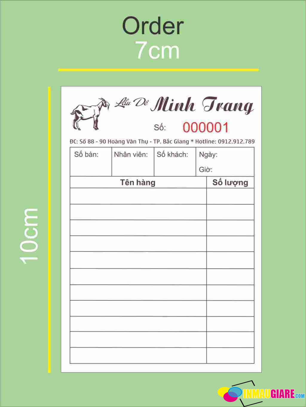 Quy Cách In Hóa Đơn Bán Lẻ Số Lượng Ít Chuẩn Chuyên Nghiệp