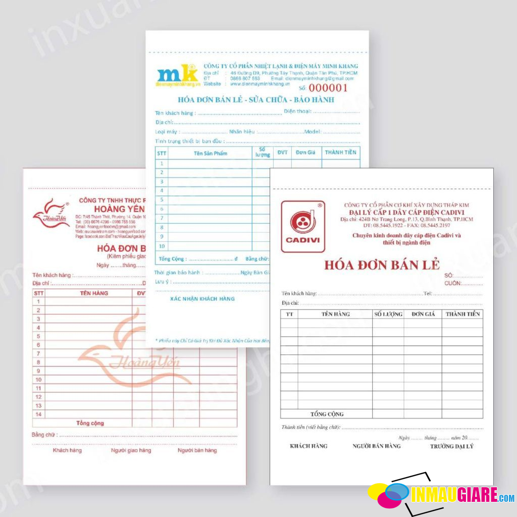 Tại Sao Tiệm Điện Thoại Cần Phải iN Phiếu Bảo Hành Và Hóa Đơn Riêng?